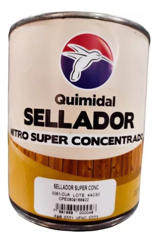Sellador Super Concentrado Vitro Quimidal Galon 3,785 Lts