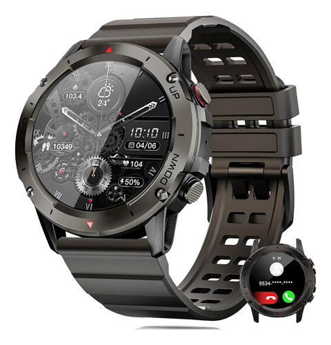 Reloj Inteligente For Hombres Llamada Telefónica Bluetooth