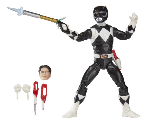 Power Rangers Lightning Collection Mighty Morphin Black 6