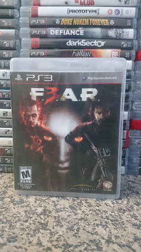 F.3.a.r. F.e.a.r. Fear 3 Ps3 Midia Fisica