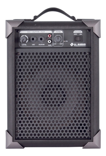 Imagem 1 de 3 de Caixa De Som Amplificada Ll Lx40 Microfone Guitarra Violão