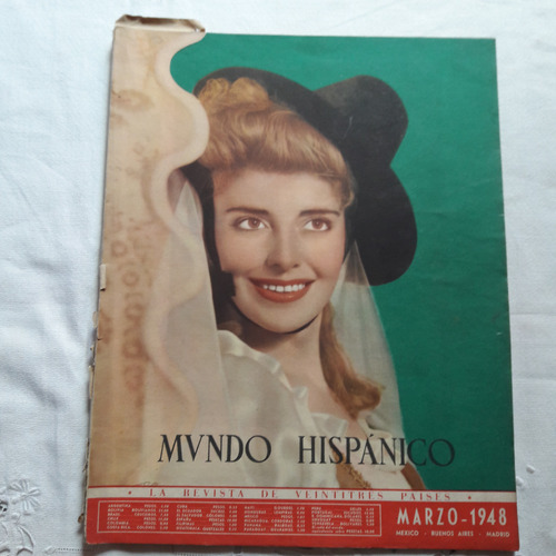 Revista Mundo Hispanico N° 2 03/1948 Cine Argentino - Klm