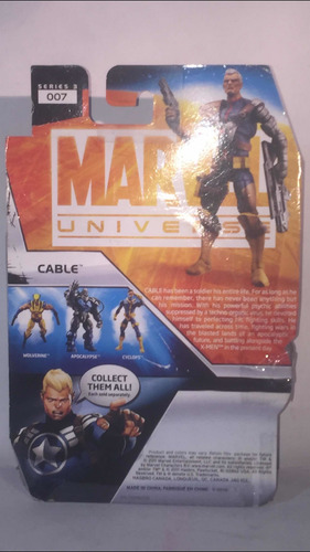 Cable. Marvel Universe. Hasbro
