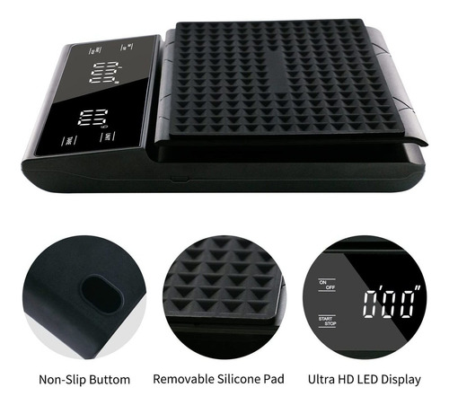 Balanza De Café Barista Timer