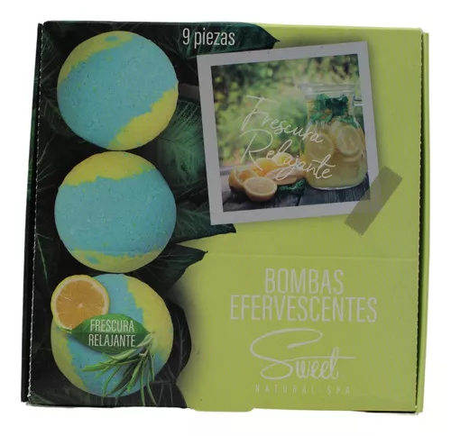 Bombas De Baño, 6 Piezas Sales De Baño Relajantes De Spa, Bombas