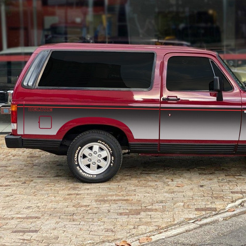 Imagem 2 de 6 de Faixa Bonanza Deluxe 1993 Adesivo Lateral/traseiro Chevrolet