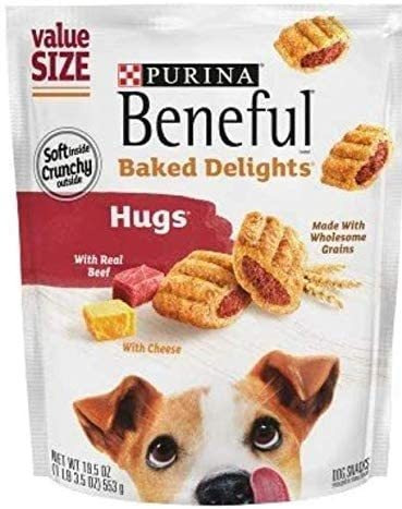 Beneful Baked Delights Hugs Dog Treats - (1 Bolsa - 19.5oz)