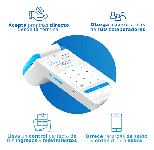Terminal Point Smart 2 Con Internet Gratis Cobro Con Tarjeta