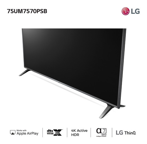 Smart Tv 75 Ultra Hd LG Uhd75um7570 - Garantía Oficial