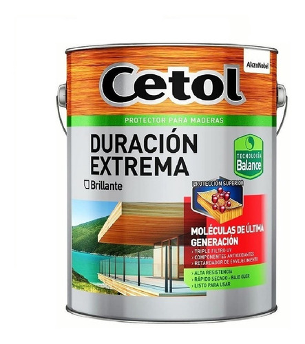 Cetol Duración Extrema Brillante Al Agua Colores 4lt Imagen