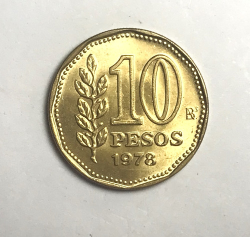 Monedas Argentinas: 10 Pesos 1978 - 8 Panzon - Sc