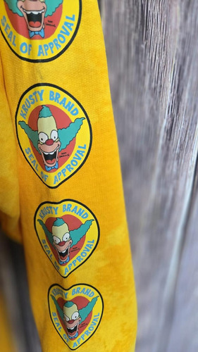 Buzo Hoodie Krusty Burger The Simpsons