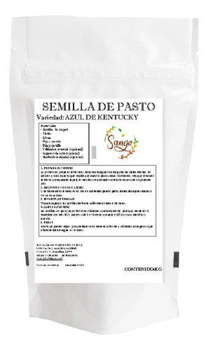 1kg Semillas De Pasto Azul De Kentucki 