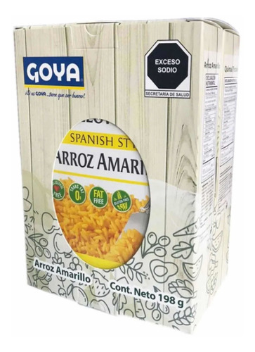 Arroz Amarillo 198gr + Quinoa Orgánica Goya 340 G