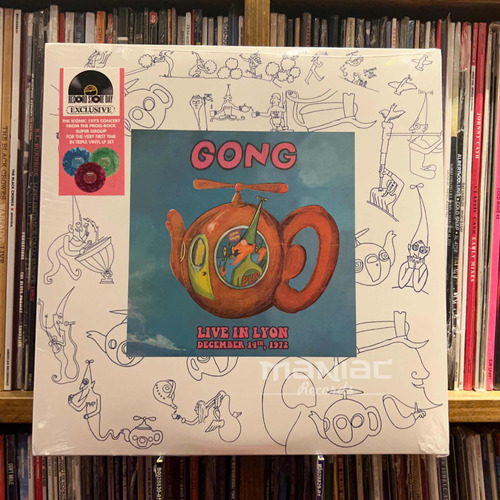 Gong Live In Lyon December 14 1972  Vinilo