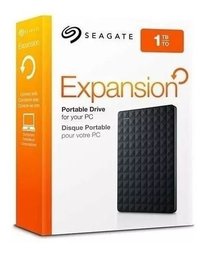 Disco Duro Externo Seagate 1tb Portátil Usb 2.0/3.0 Backup