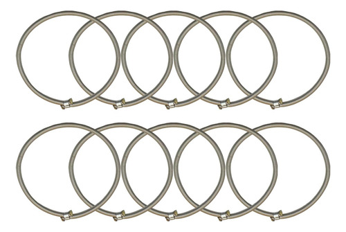 10x Cuerda Elástica De Trampolín Cuerda Elástica De Gris