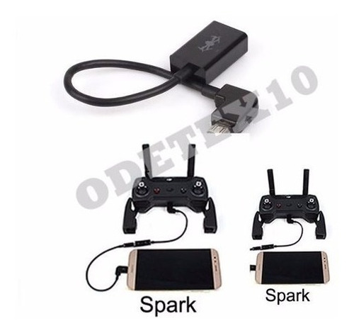 Dji Spark Drone Adaptador Extensor Cabo Usb iPad Mini 4 Ipho