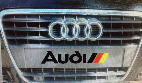 Calco Audi, Sticker, Vinilo X2 Unidades!! 