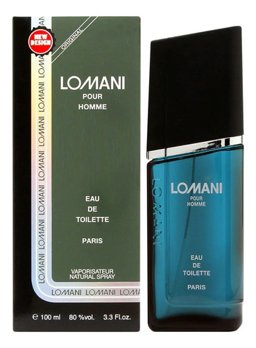 Perfume Lomani Pour Homme Para Caballeros De 100 Ml