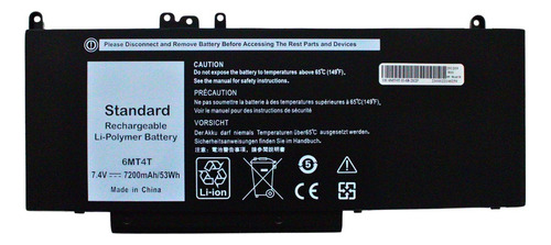 Batería Para Laptop Dell 6mt4t Latitude E5470 E5570