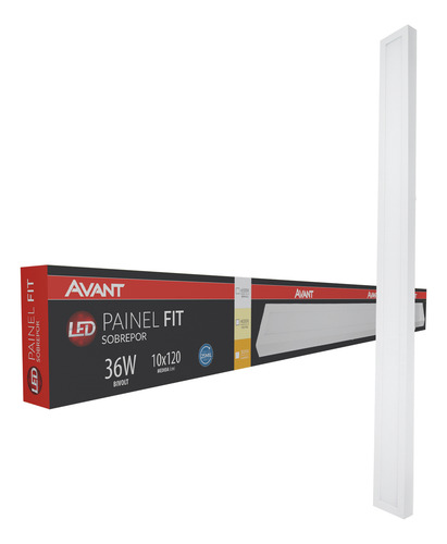 Painel Led Fit Sob. 120cm 36w 6500k 110v/220v Br Avant