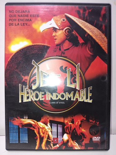 Héroe Indomable Dvd Jet Li Excelente 