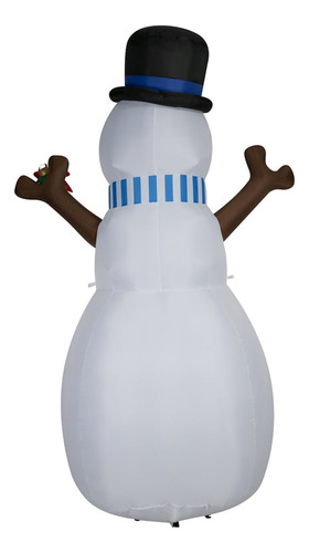 Inflable Navidad Mono De Nieve Inflable Del 3.05m De Altura