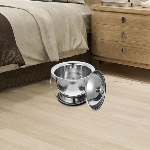 Olla De Noche Con Tapa Para Dormitorio, Orinal Interior De