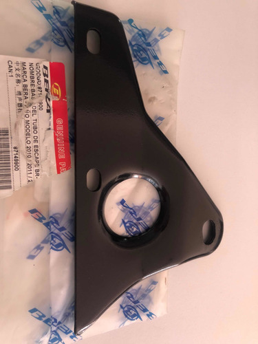 Imagen 2 de 5 de Base De Tubo De Escape. Moto Jaguar 150-200 Bas-10 B-9