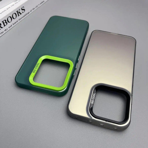 Funda Para Redmi 10c Power Poco C40 Hengli, Color Plateado Y