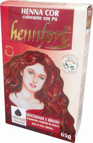 Henna Hennfort Em Pó 65g - Chocolate