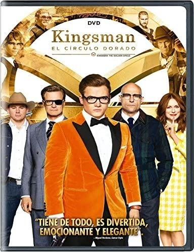 Kingsman El Circulo Dorado | Dvd Película Nueva