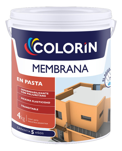 Membrana Pasta Poliuretanica Transitable 20 K Colorin