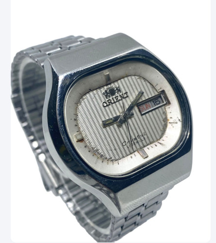 Reloj Orient Automático, Crystal. Funcionando, Antiguo. (Usado)