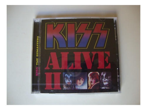 Cd Duplo - Kiss - Alive Ii -remastered- Importado, Lacrado