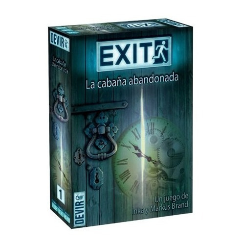 Juego De Mesa Exit 1 La Cabaña Abandonada Devir Original