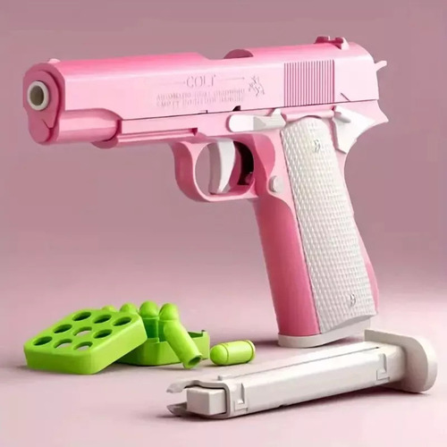 Pistola Colt 1911 Fidget Antistress Carrot 3d