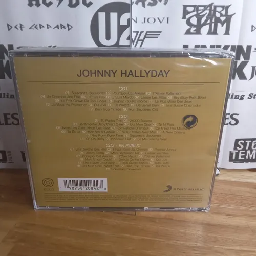 Johnny Hallyday - Les Annees Vogue 3cd Gold Importado