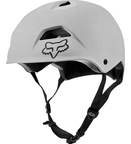 Casco Fox Racing Flt Para Hombre, Blanco, Pequeño