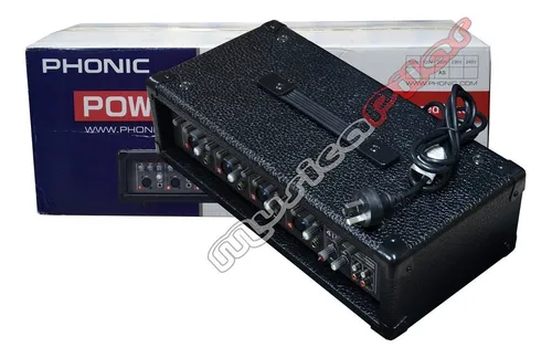 Consola Potenciada Phonic Powerpod 410 100w Musica Pilar