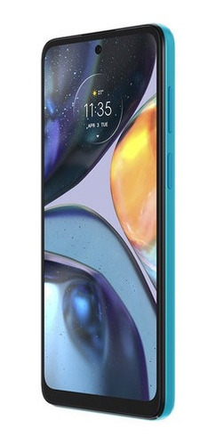 Imagen 4 de 8 de Moto G22 Dual SIM 128 GB iceberg blue 4 GB RAM