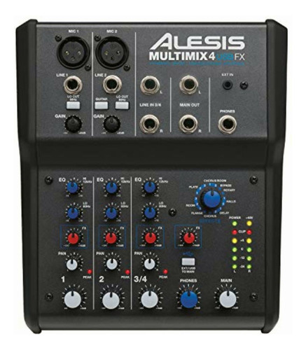 Multimix Alesis 4 Canales Usb Fx (Usado)