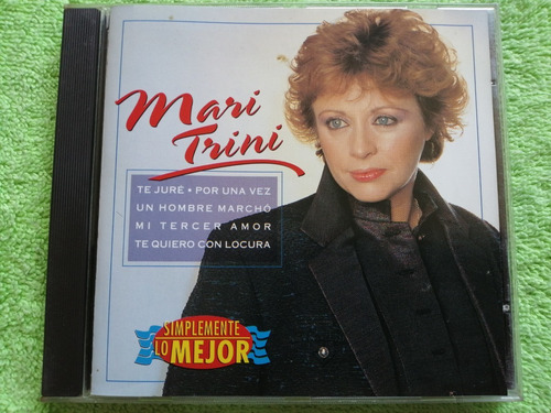 Eam Cd Mari Trini Simplemente Lo Mejor 1996 Edicion Europea