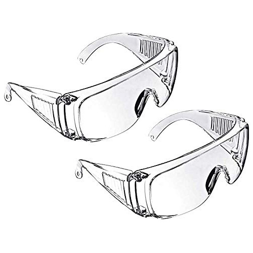 Gafas De Seguridad Antivaho De Visión Amplia, Paquete De 2 G