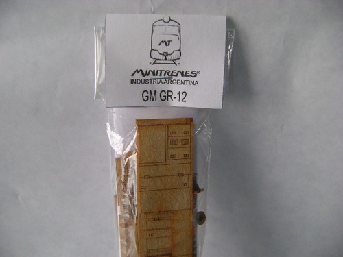 Imagen 1 de 5 de Nico Locomotora Gr-12 Gral Motors Kit Fibrofacil H0 (mnl 05)
