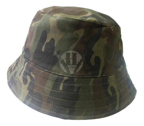 Gorro  Sombrero Piluso Boonie Hat Woodland Noche Selva Camo