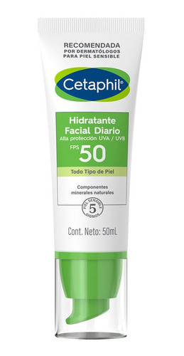 Hidratante Facial Cetaphil Diario Fps 50 X 50 Ml