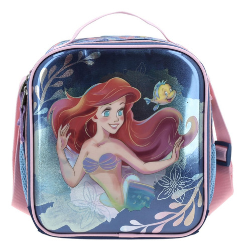 Lonchera Termica Chenson Disney Princesas Ariel Agry Azul Sirenita Ariel