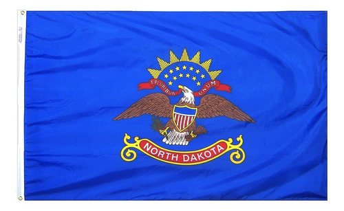 Annin Flagmakers North Dakota State Flag Usa-made To Officia